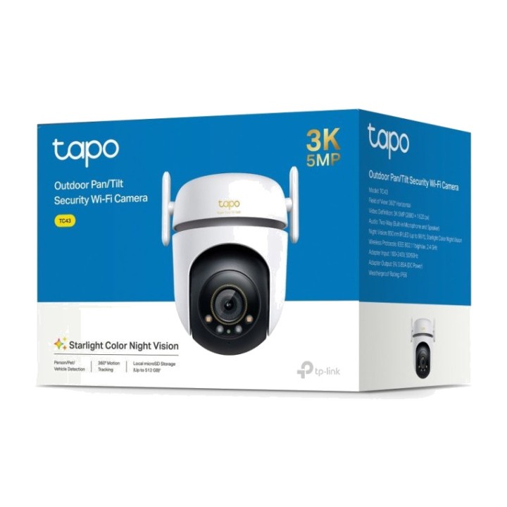 TP-LINK Telecamera di sorveglianza IP Wi-Fi da esterno con