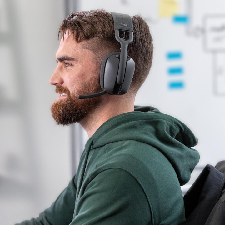 LOGITECH Casque Bluetooth sans fil avec microphone ZONE VIBE