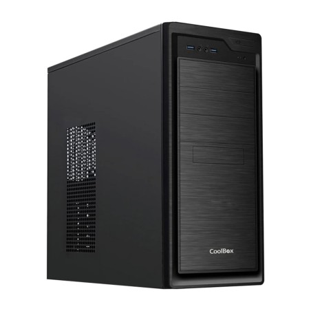 caixa de computador semi torre com fonte de alimentação f800-atx 500w usb-3.0