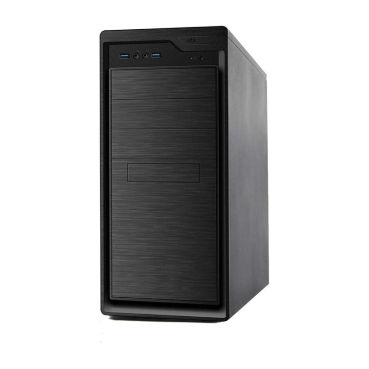 COOLBOX Midi-Tower-PC-Gehäuse mit Netzteil F800-ATX 500W