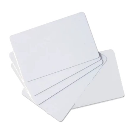 tarjetas plásticas pvc para impresora de credenciales premier-30mil 100 uds