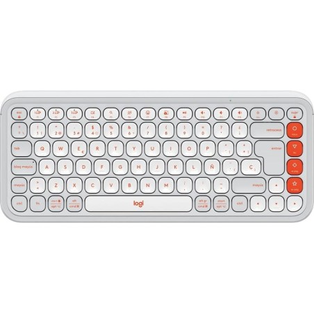 teclado inalámbrico con teclas de emojis personalizables en español pop-icon-keys qwerty-es