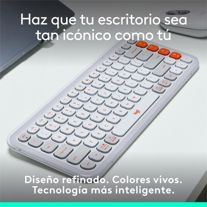 LOGITECH Tastiera wireless con tasti emoji personalizzabili