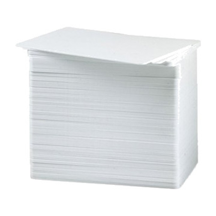 ZEBRA Tarjetas plásticas PVC para impresora de credenciales