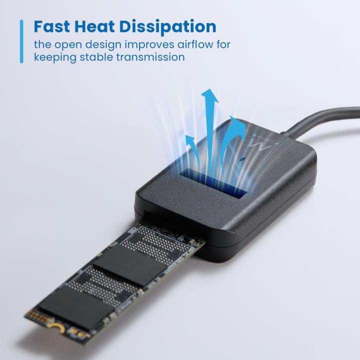 EWENT Bază USB-C pentru SSD M.2 NVMe și SATA EW7066