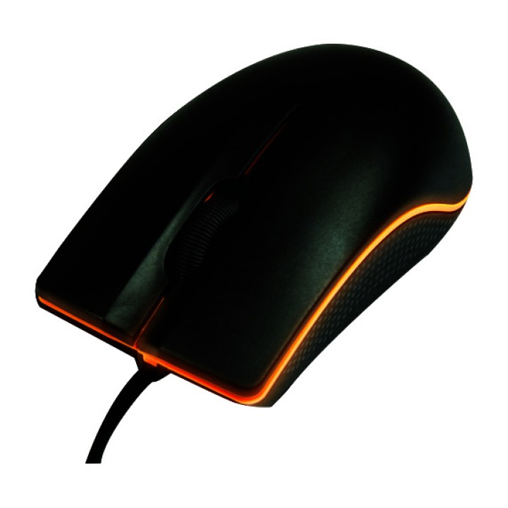 L-LINK Ratón óptico con cable USB ambidiestro LL-2081