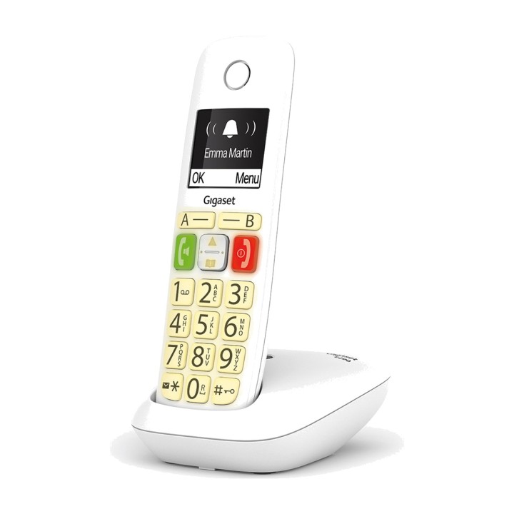 GIGASET Telefono fisso cordless DECT con rubrica per 150