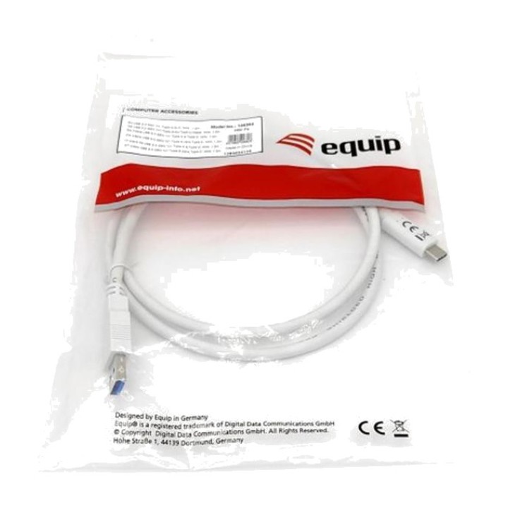 EQUIP USB kábel s konektormi typu A C samec 3.2 GEN1 1M