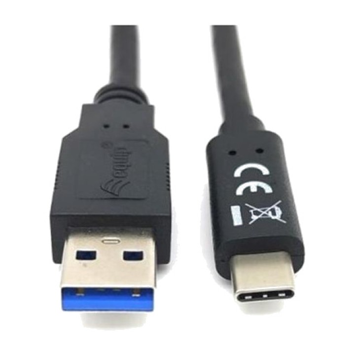 EQUIP USB-Kabel mit Typ-A- und Typ-C-Steckern 3.2 GEN1 0,5M
