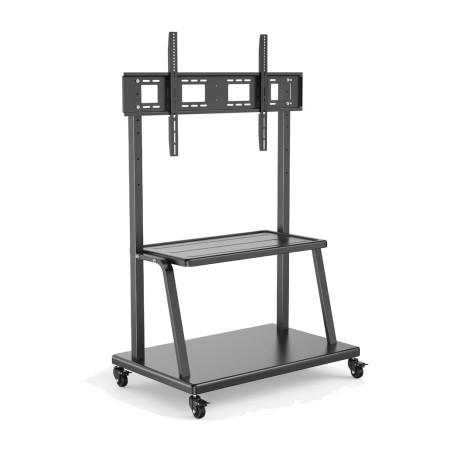 floor stand with wheels and tv shelf ew1541 55-120" vesa-1000x600 120kg