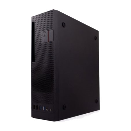 caja de ordenador delgada con fuente de alimentación t-360 micro-atx 300w 80plus-bronze