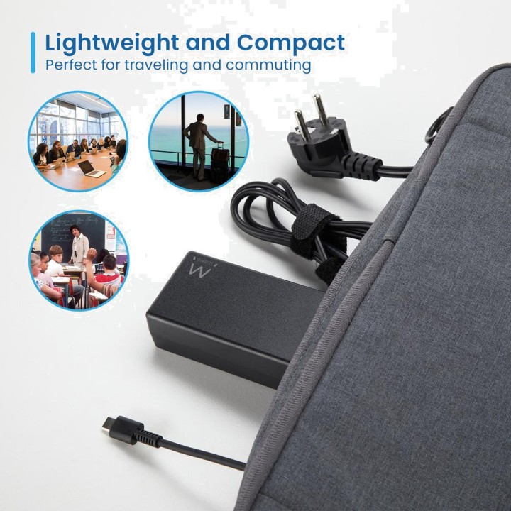 EWENT USB-C-Ladegerät für Laptops mit Power Delivery EW3982