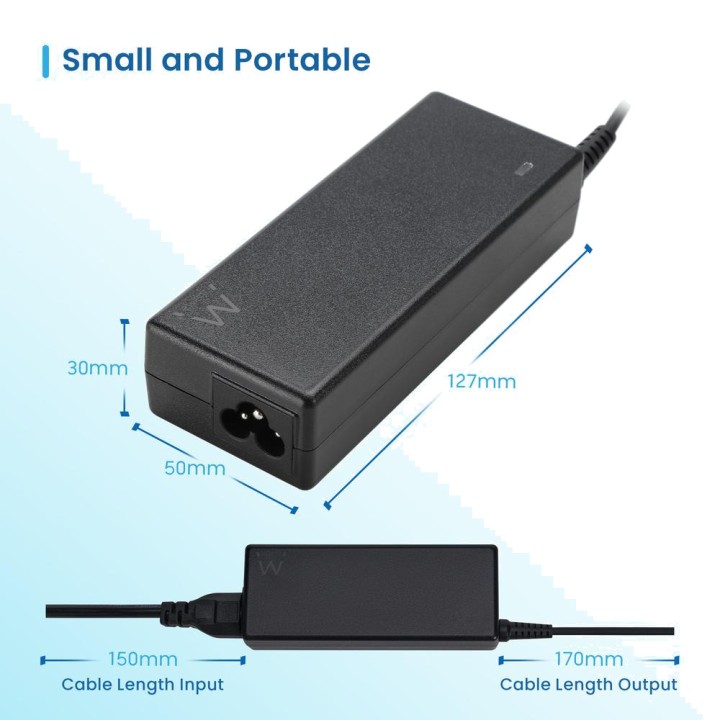 EWENT Caricatore USB-C per laptop con Power Delivery EW3982
