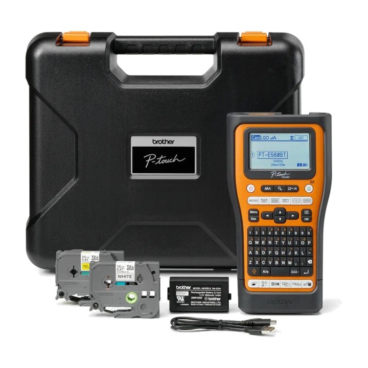 BROTHER Industrial label maker with carrying case P-TOUCH