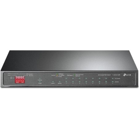unmanaged gigabit-poe+-switch mit 10 ports für desktop und rack tl-sg1210mp 1x-sfp