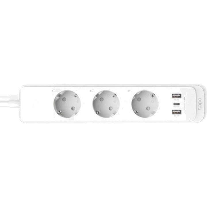 TP-LINK Wi-Fi smart power strip with 3 outlets and 2 USB