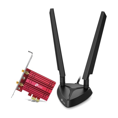 carte réseau pcie wifi 6e tri-bande archer-txe75e axe5400