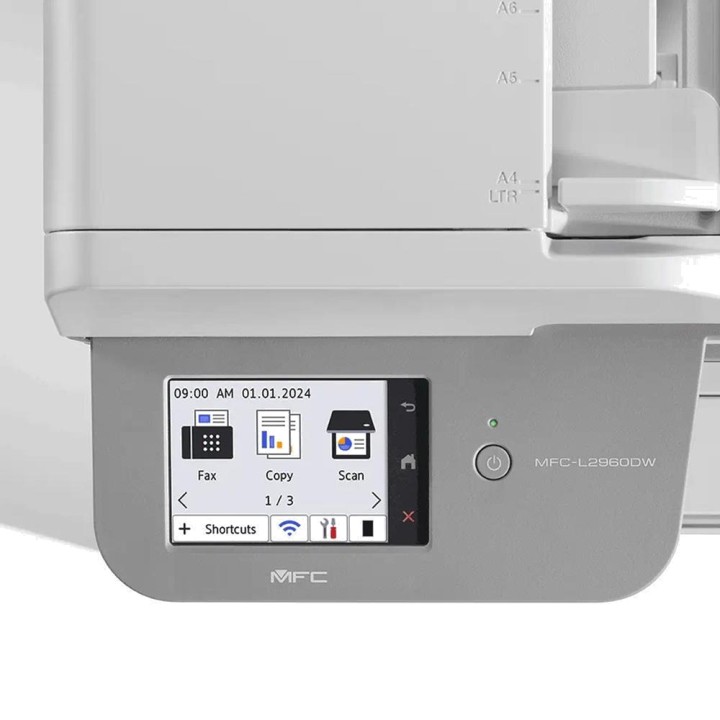 BROTHER Monochrome laser multifunction printer with fax