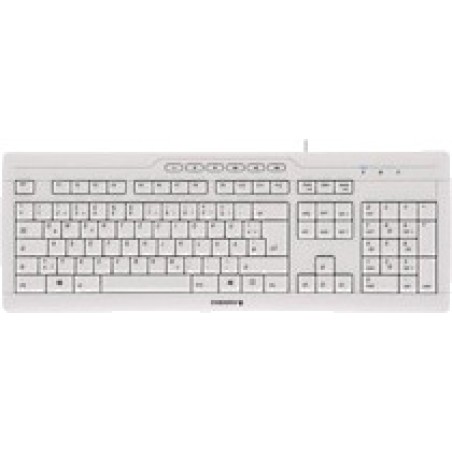teclado ultraplano con cable usb resistente a salpicaduras stream-3.0