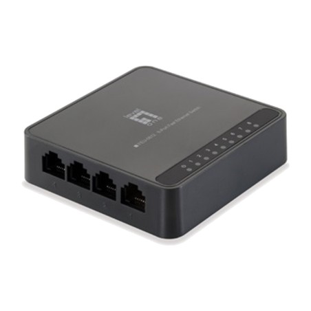 switch desktop fast ethernet a 8 porte rj45 10/100mbps