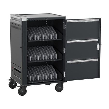 lockable charging cart for 36 laptops and tablets ew1701 15,6"