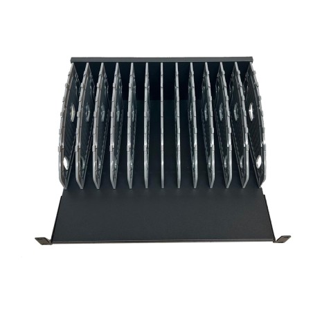 charging shelf for rack cabinet with 12 slots ew1721 19"