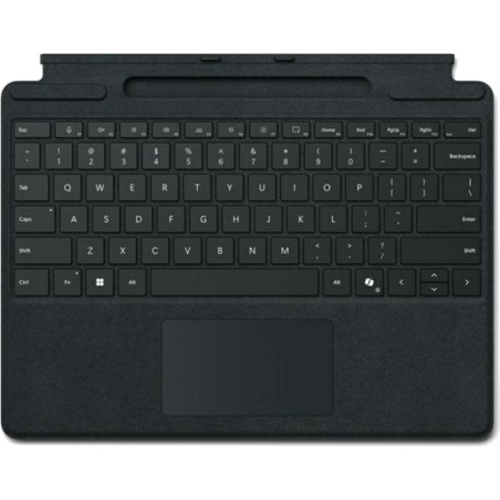 clavier-housse rétroéclairé avec logement de recharge pour stylet surface-pro azerty-be 8xb-00144