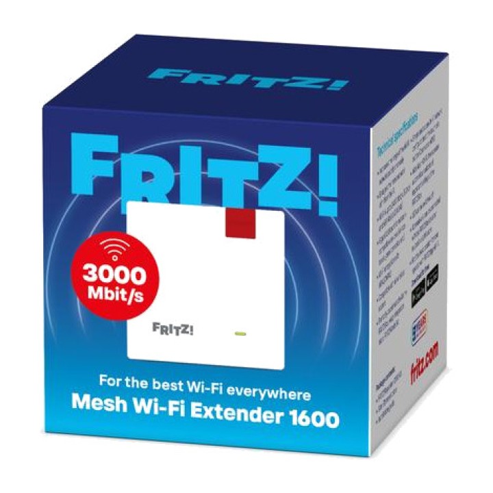 FRITZ Repetidor WiFi 6 en malla REPEATER-1200 AX