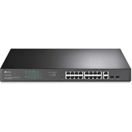18-port managed gigabit switch with 16 poe+ tl-sg1218mpe easy-smart 2x-sfp