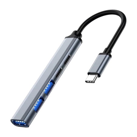 5-in-1 usb-c multiport hub with pd charging ew1149 pd-100w