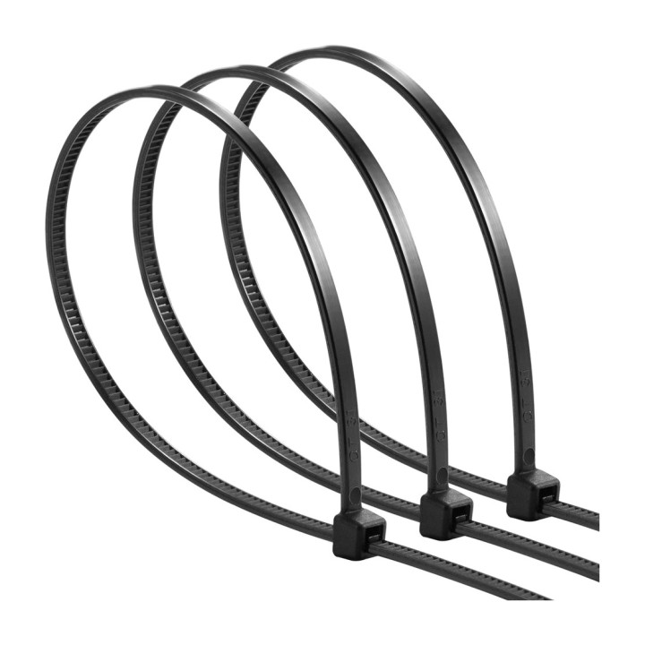 EWENT Pack de 100 bridas de nailon para cables EW1564
