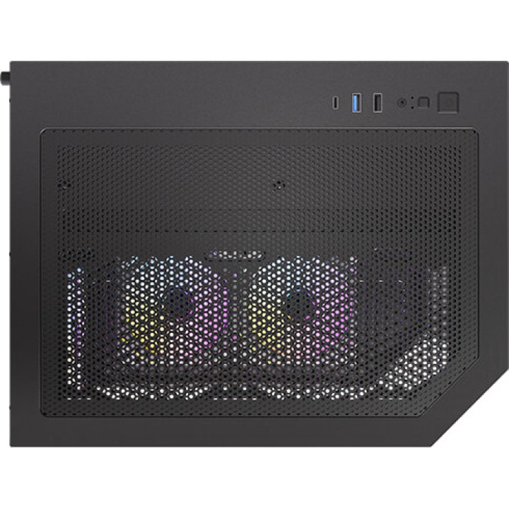 ANTEC Caja de PC minitorre con cristal templado CX-M2