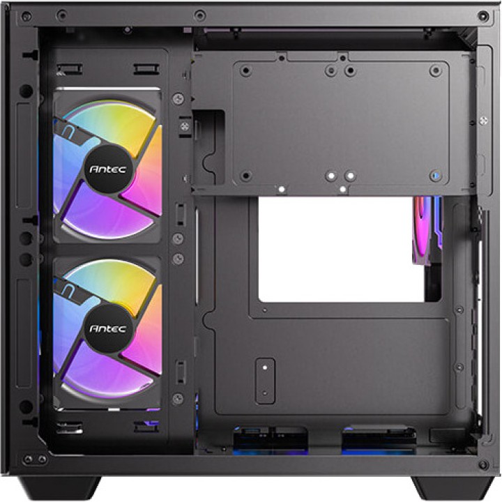 ANTEC Mini-Tower-PC-Gehäuse mit gehärtetem Glas CX-M2