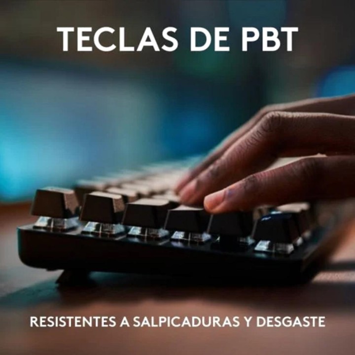 LOGITECH Wired mechanical gaming keyboard, Spanish layout