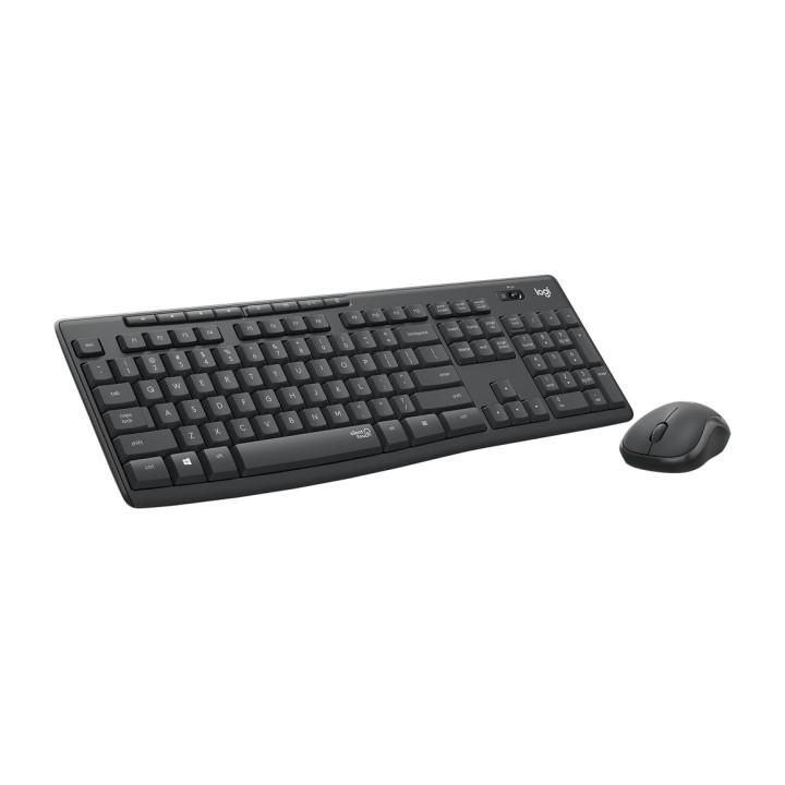 LOGITECH Leise kabellose Tastatur-Maus-Kombination auf