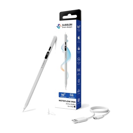 penna digitale ricaricabile per ipad con rifiuto del palmo noteflow-pen 0,9mm