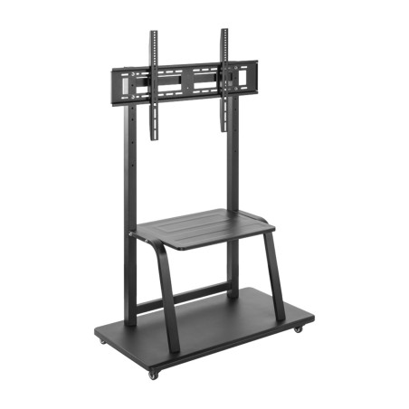 supporto da pavimento con ruote e ripiano per tv ew1544 37-100" vesa-800x600 150kg