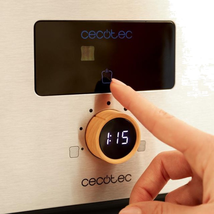 CECOTEC Tostapane verticale a doppia fessura corta con