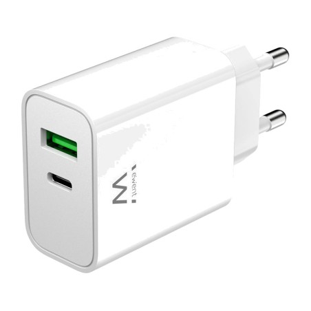 fast wall charger ew1325 30w 1xusb-c 1xusb-a