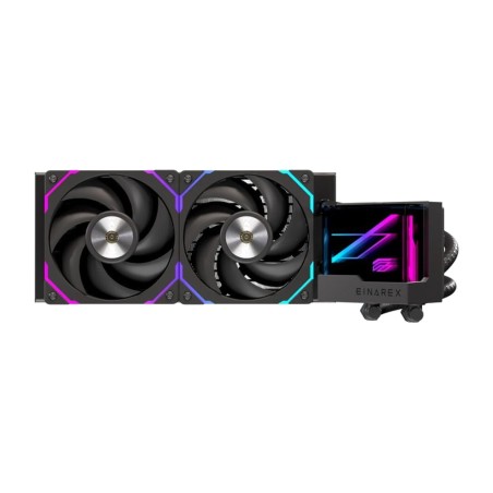 aio-flüssigkeitskühlungs-kit für prozessoren vertex-240-rgb 2x120mm