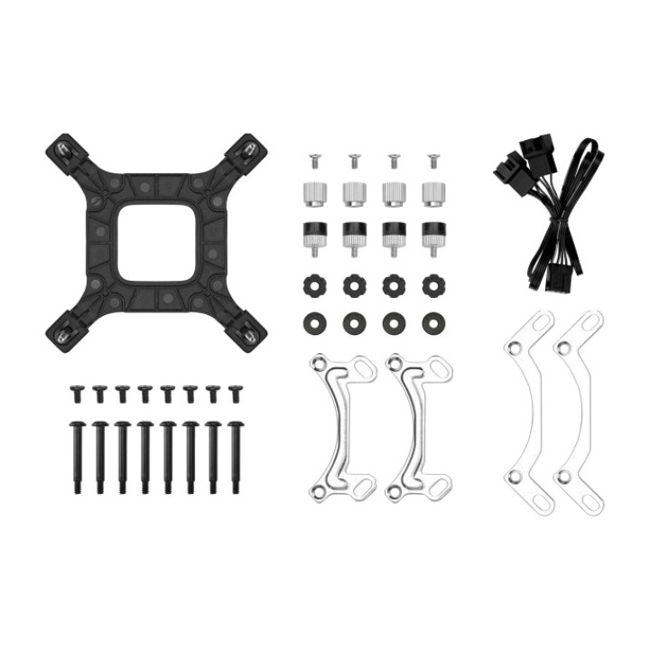 DEEPCOOL Liquiddobbelkit voor CPU LE240 V2 ARGB-240MM