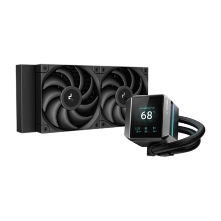 kit de refrigeração líquida para cpu com tela mystique-240mm-argb