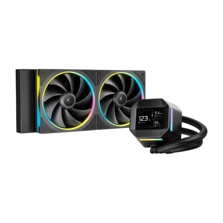flüssigkeitskühlungs-kit für cpu mit display lm240 argb-240mm