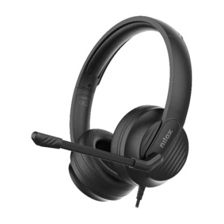 căști cu cablu usb-c, bandă pentru cap, microfon și adaptor usb-a nxaucenc01 enc