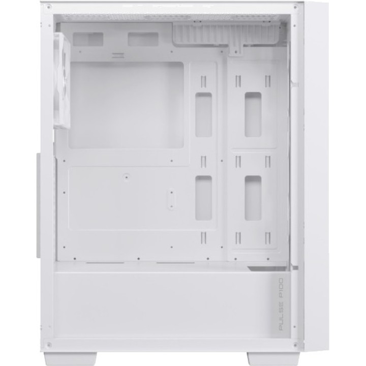 EINAREX Caja de PC gaming semitorre ATX con cristal templado