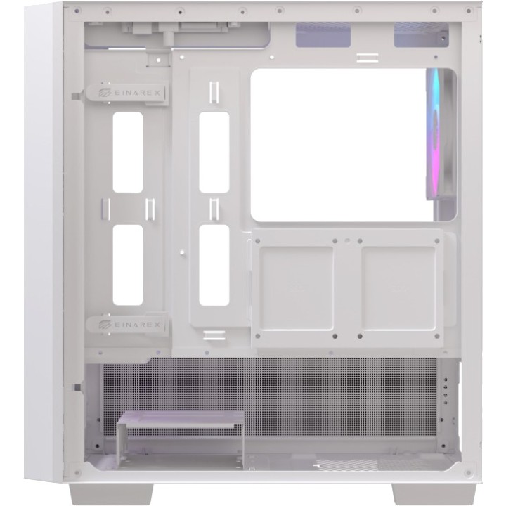EINAREX Micro ATX gaming PC case with tempered glass PULSE