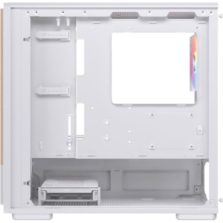 EINAREX Case gaming micro ATX con vetro temperato PULSE