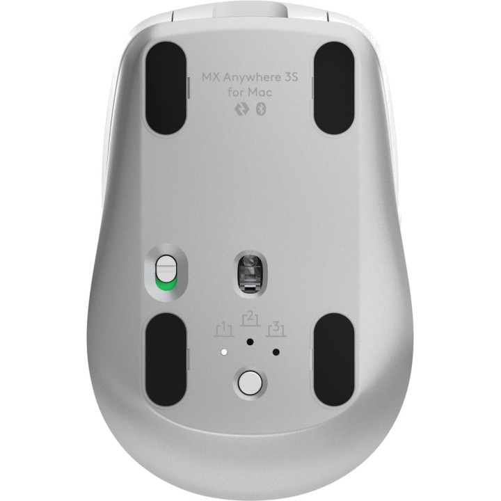 LOGITECH Kompakte, wiederaufladbare Bluetooth-Funkmaus für