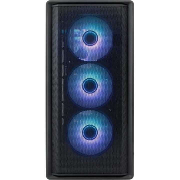 COOLBOX Mid-tower gaming computer case with tempered glass