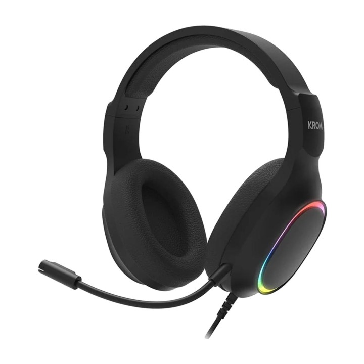 KROM Pack gaming avec clavier, souris, casque et tapis de